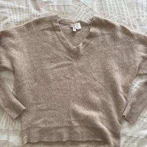 Women's Cashmere V-Neck Sweater from Garnet Hill